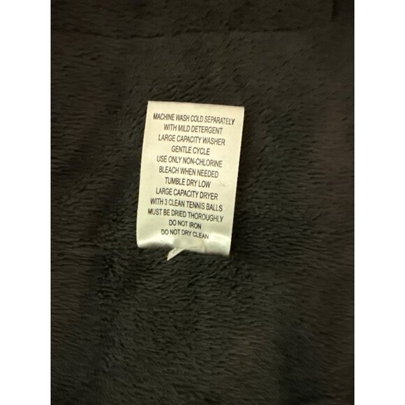 Calvin Klein Womens Puffer Jacket PM Gray Full Zip Hooded Quilted Design With Po - Picture 11 of 11